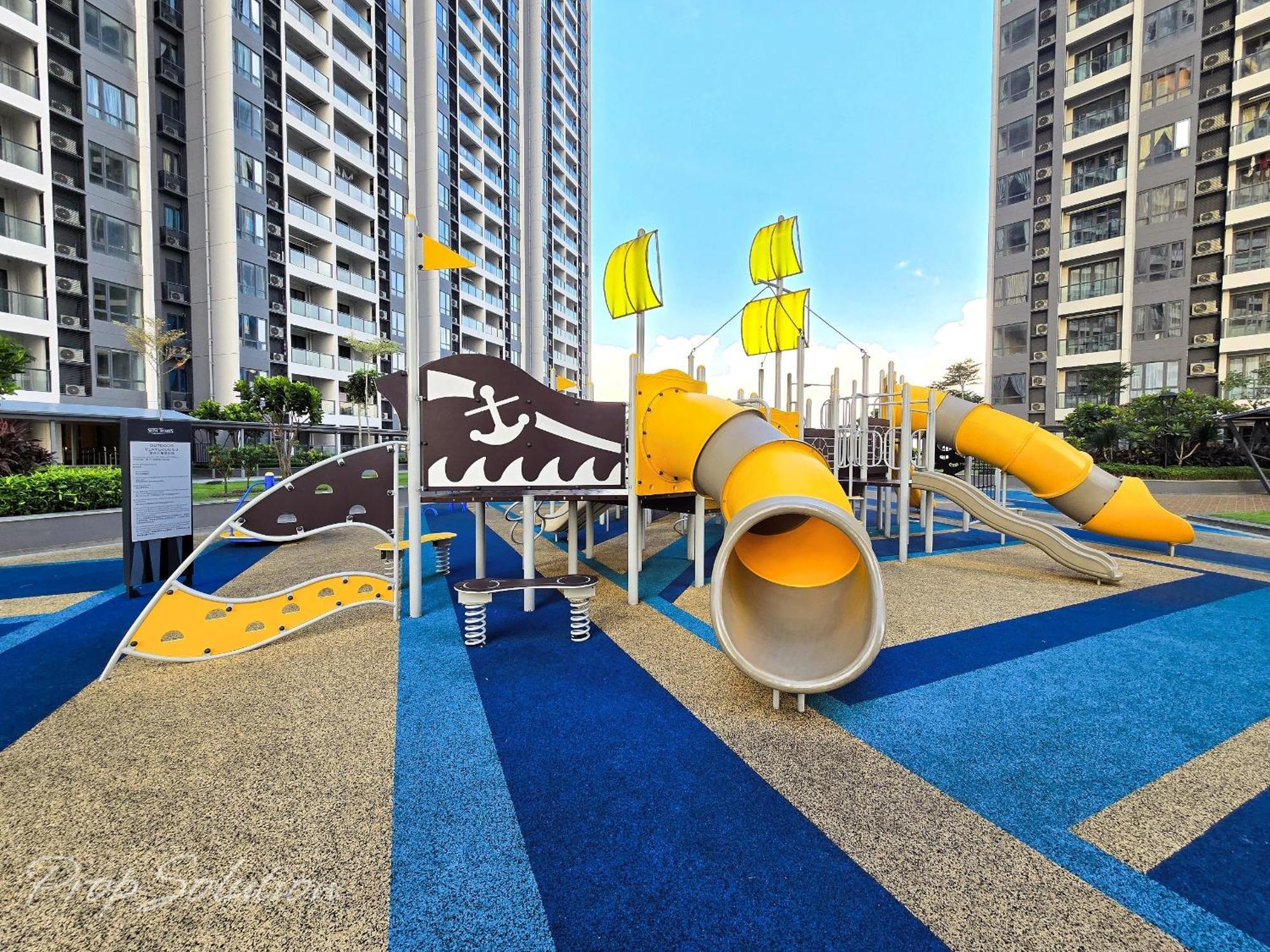 Apartment Full Seaview 3br Ciq 9-10 Pax Johor Bahru