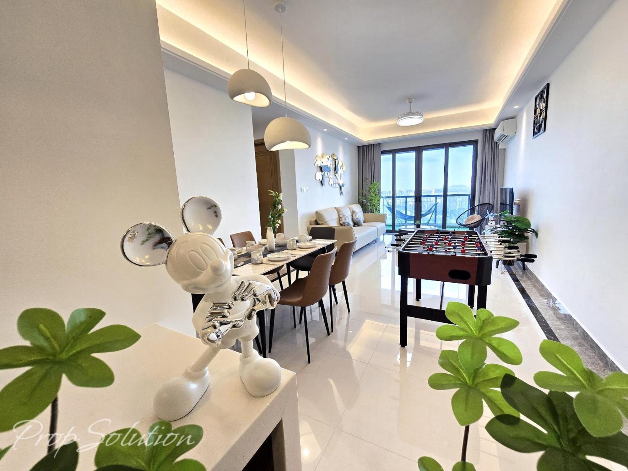 Full Seaview 3br Ciq 9-10 Pax Apartment Johor Bahru