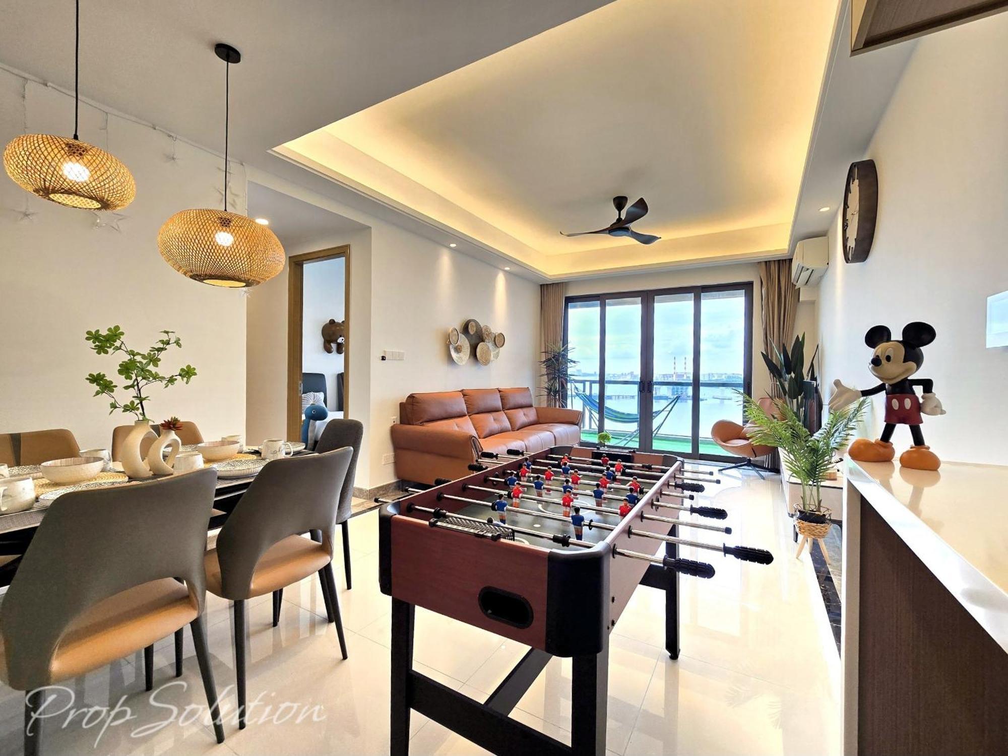 Full Seaview 3br Ciq 9-10 Pax * Johor Bahru